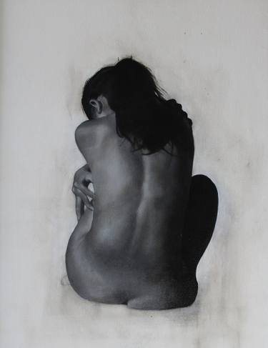 Original Figurative Nude Printmaking by Patrick Palmer