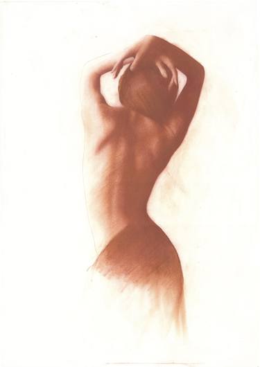 Original Figurative Nude Printmaking by Patrick Palmer