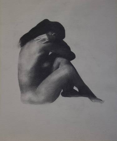 Original Figurative Nude Drawings by Patrick Palmer