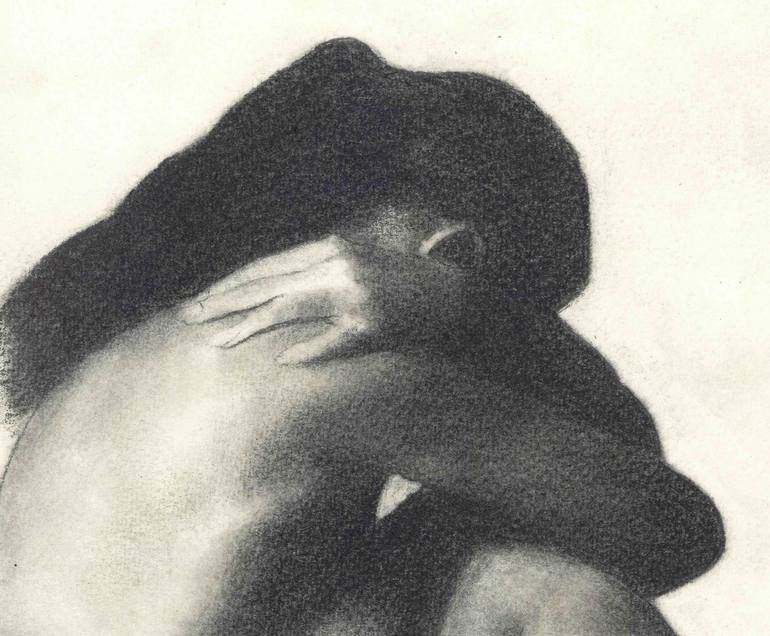 Original Nude Drawing by Patrick Palmer