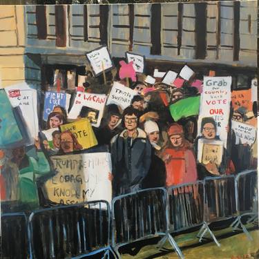 Print of Politics Paintings by Trine Giaever