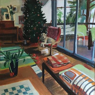 Original Interiors Paintings by Trine Giaever