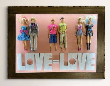 Original Conceptual Family Mixed Media by Basementshop  It