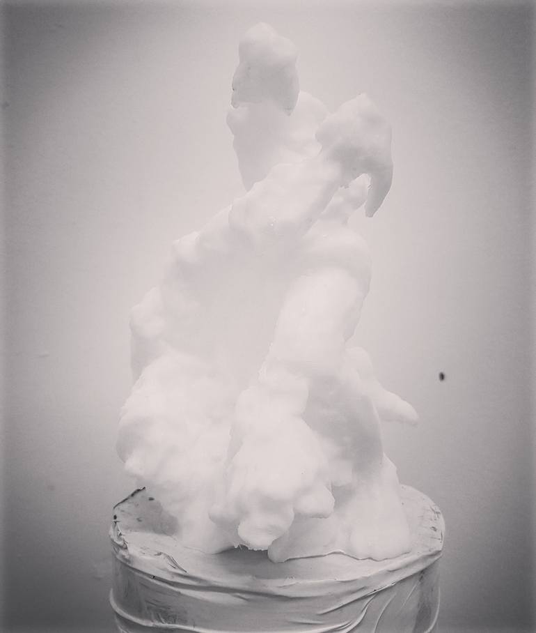 Original Figurative Love Sculpture by Eduardo Romaguera