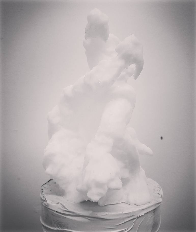 Original Conceptual Love Sculpture by Eduardo Romaguera