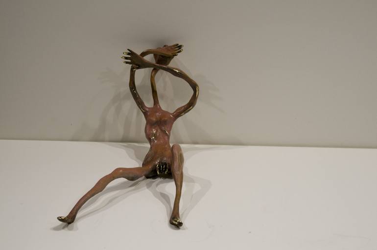 Original Realism Erotic Sculpture by Annita  Faitaki 