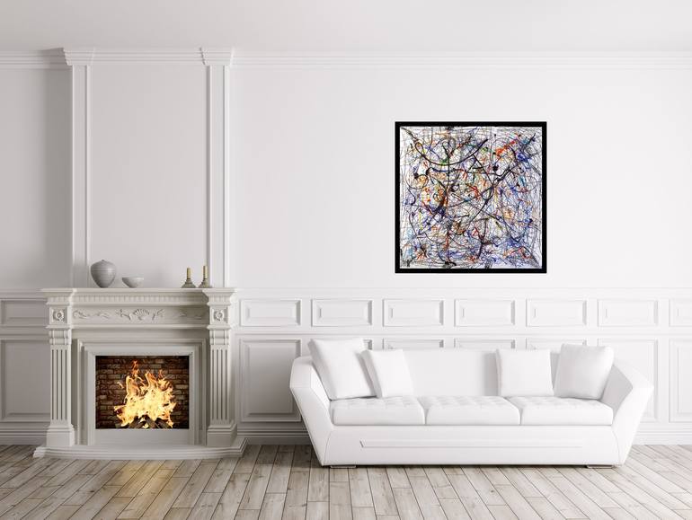Original Abstract Painting by Marco Scaramuzza