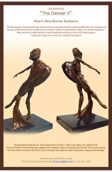 Original Figurative Body Sculpture by Noel Suarez