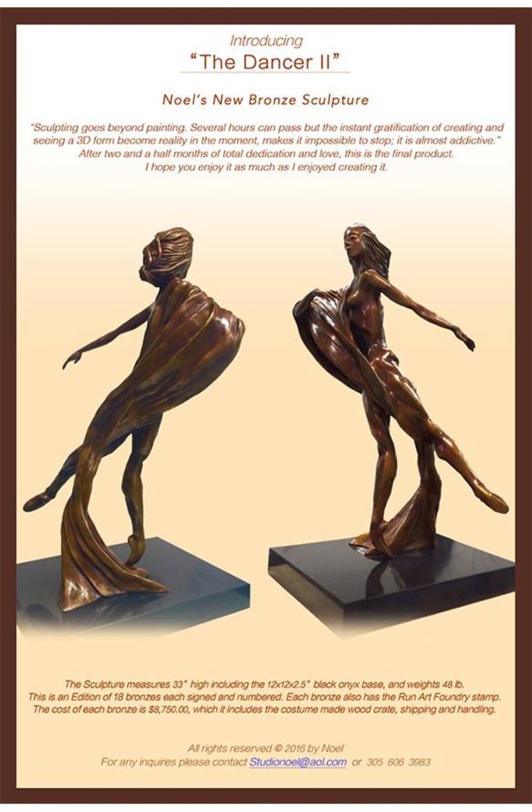 Original Body Sculpture by Noel Suarez