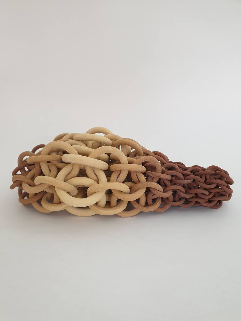 Original Conceptual Abstract Sculpture by Cecil Kemperink