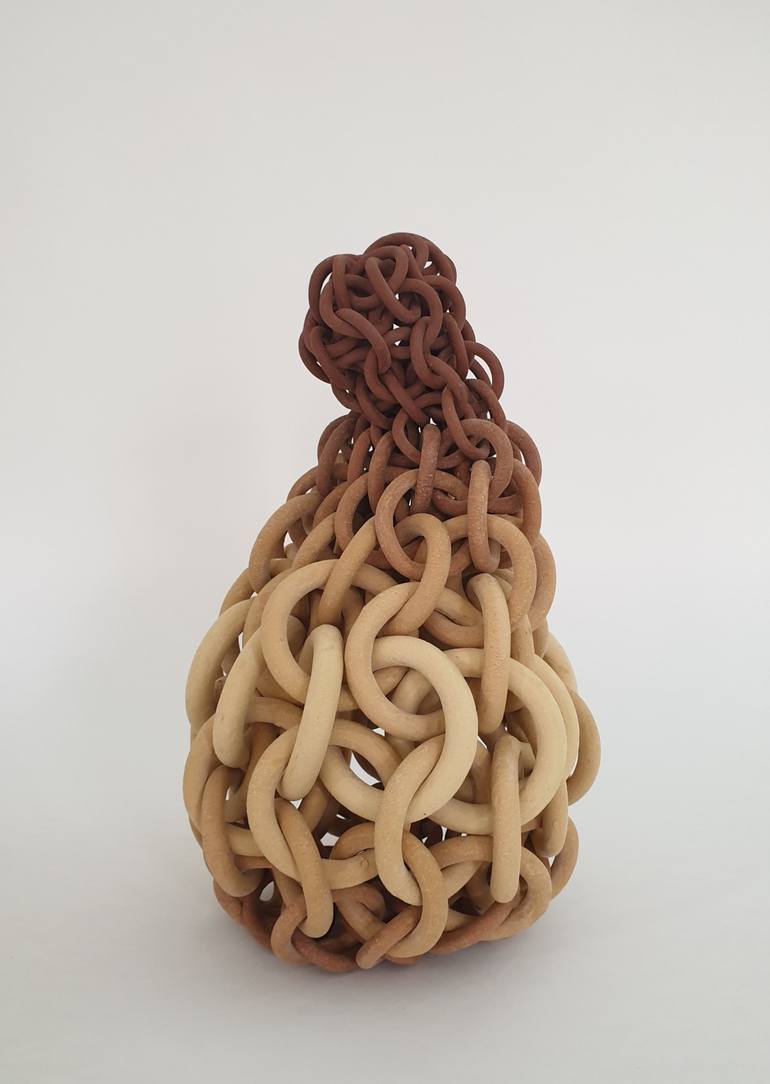 Original Conceptual Abstract Sculpture by Cecil Kemperink