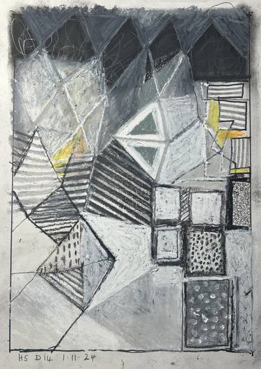 Original Abstract Drawings by Harry Stirrup