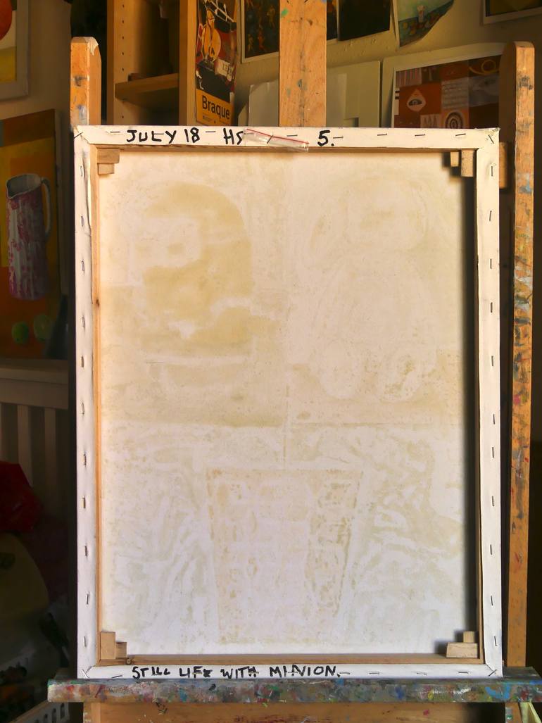 Original Expressionism Still Life Painting by Harry Stirrup