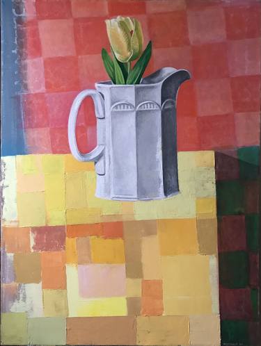 Original Abstract Still Life Paintings by Harry Stirrup