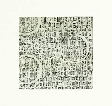 Original Abstract Printmaking by Michelle Keegan