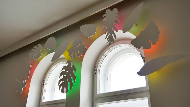 Original Contemporary Botanic Installation by Alexander Lorenz