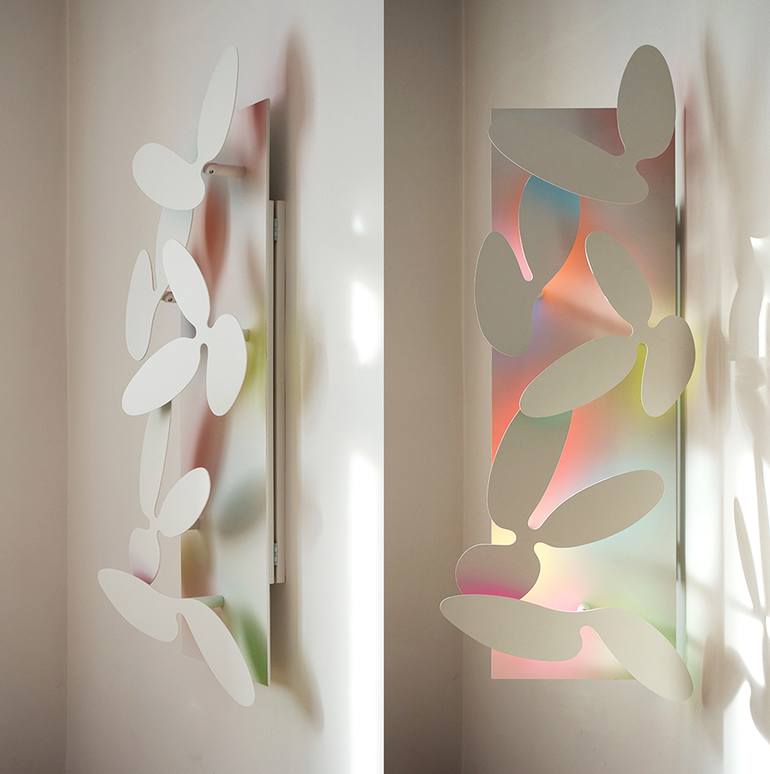 Original Installation Art Abstract Sculpture by Alexander Lorenz