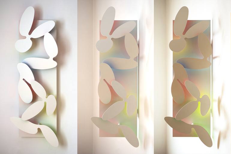 Original Installation Art Abstract Sculpture by Alexander Lorenz