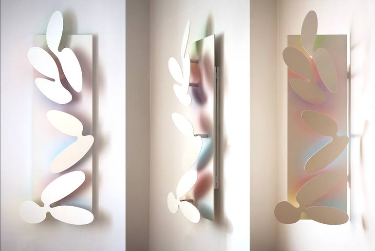 Original Installation Art Abstract Sculpture by Alexander Lorenz