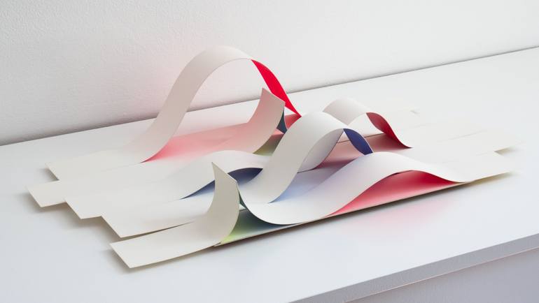 Original Minimalism Abstract Sculpture by Alexander Lorenz