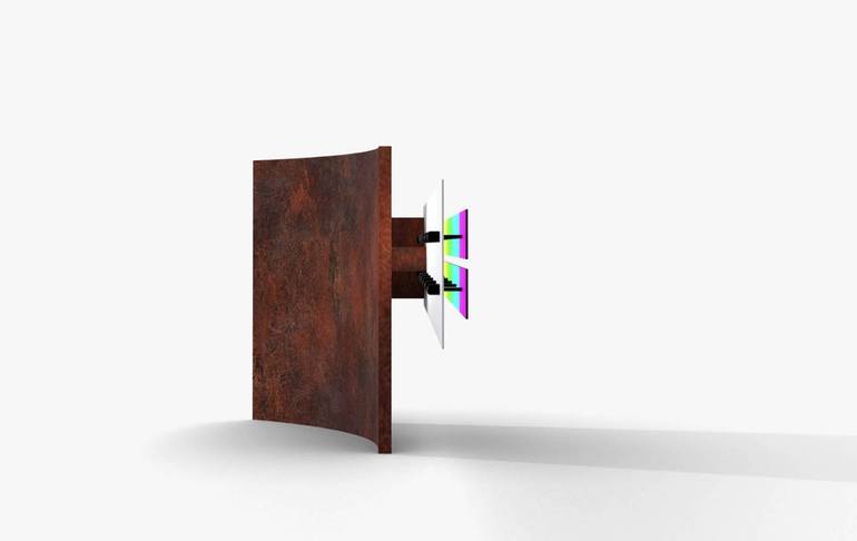 Original Conceptual Abstract Sculpture by Alexander Lorenz