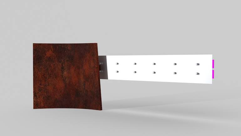 Original Conceptual Abstract Sculpture by Alexander Lorenz