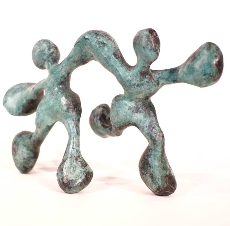 Original Expressionism Love Sculpture by Zoran Luka Fred