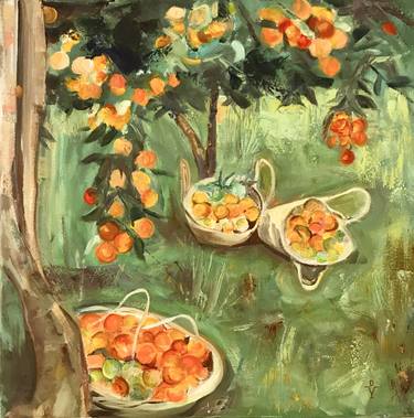 Original Impressionism Nature Paintings by Olga Yakunina