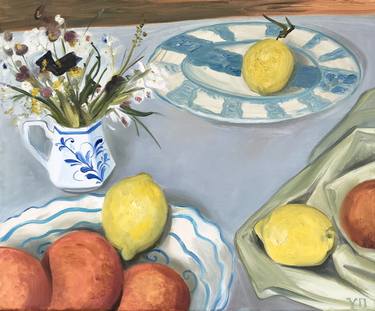 Original Impressionism Still Life Paintings by Olga Yakunina