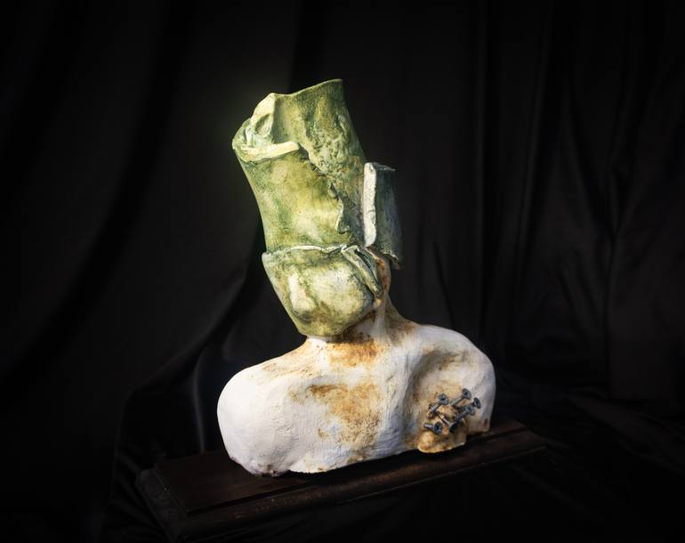 Original Abstract People Sculpture by Alberto Soto