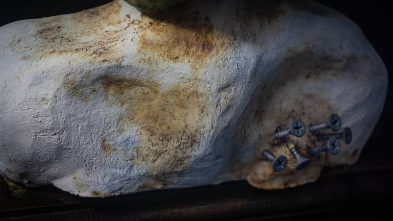 Original Abstract People Sculpture by Alberto Soto