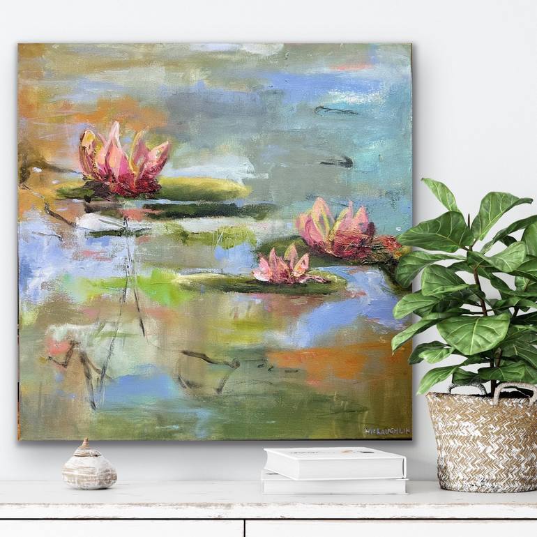 Original Floral Painting by Lisa McLaughlin