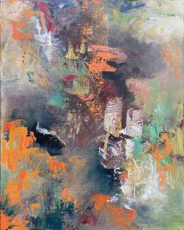 Original Abstract Expressionism Abstract Paintings by Lisa McLaughlin