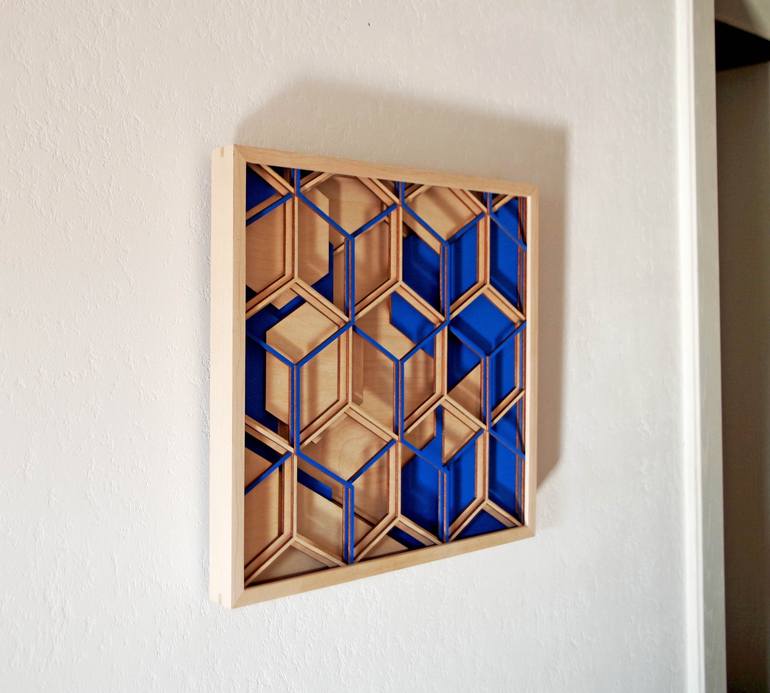 Original Modern Geometric Sculpture by Jan Weissenfeldt