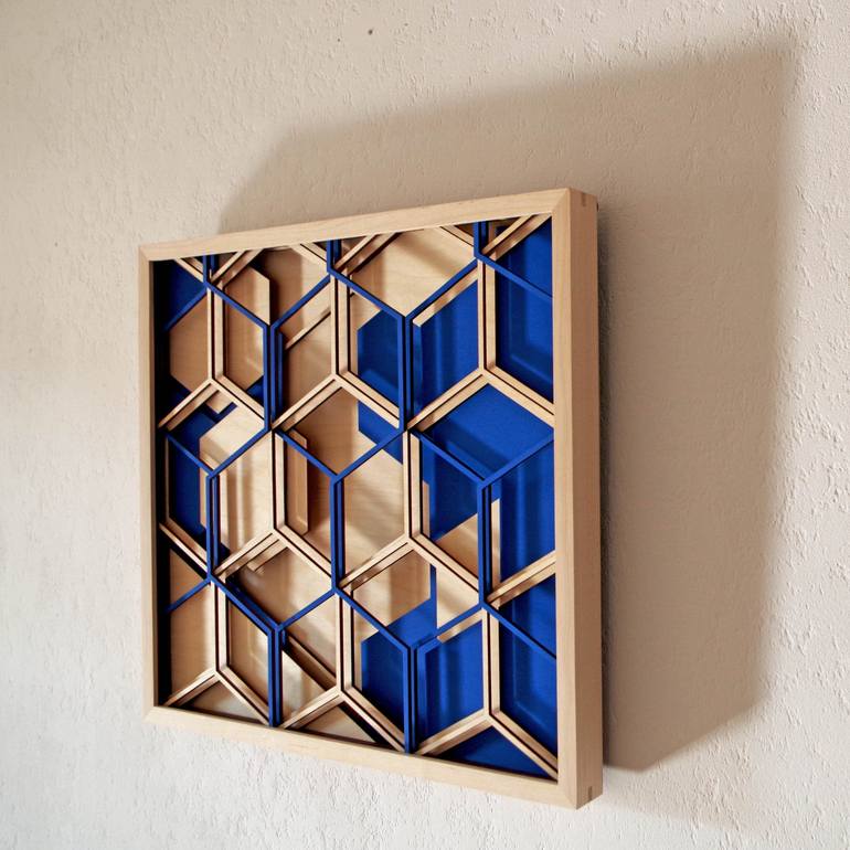 Original Modern Geometric Sculpture by Jan Weissenfeldt