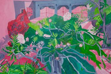 Original Garden Paintings by Karina Brzostowski