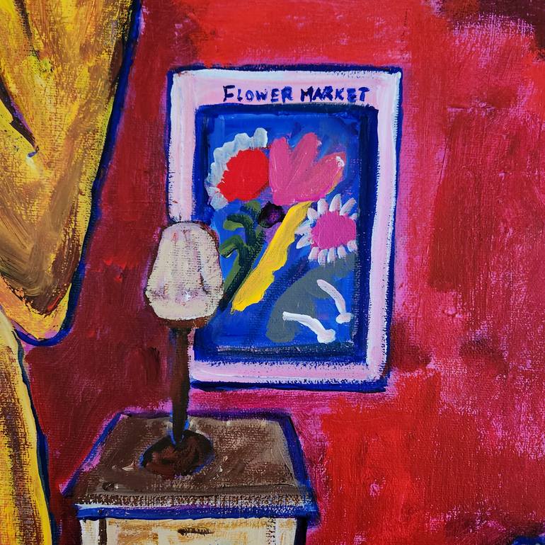 Original Figurative Home Painting by Marous Artist