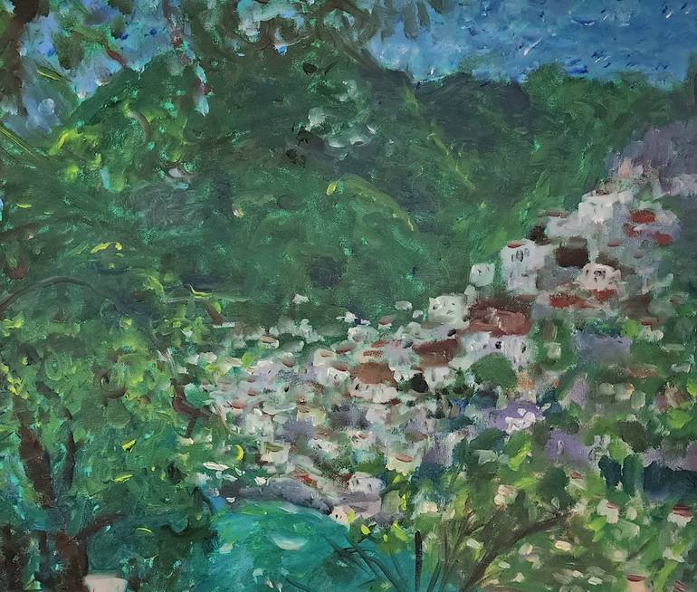 Original Impressionism Landscape Painting by Marous  Artist
