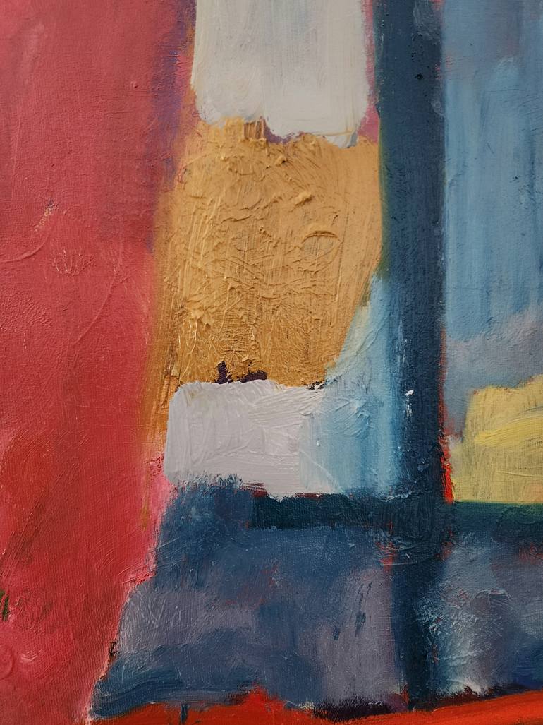 Original Abstract Nude Painting by Marous Artist