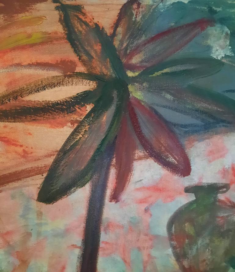 Original Expressionism Still Life Painting by Marous Artist