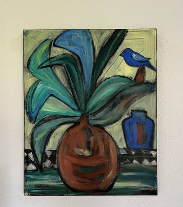 Original Expressionism Still Life Painting by Marous  Artist