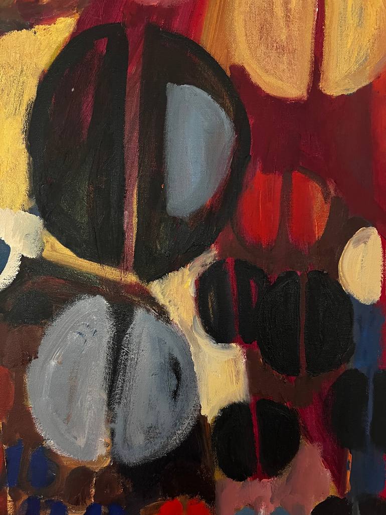 Original Expressionism Abstract Painting by Marous Artist