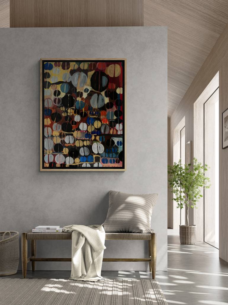 Original Expressionism Abstract Painting by Marous Artist