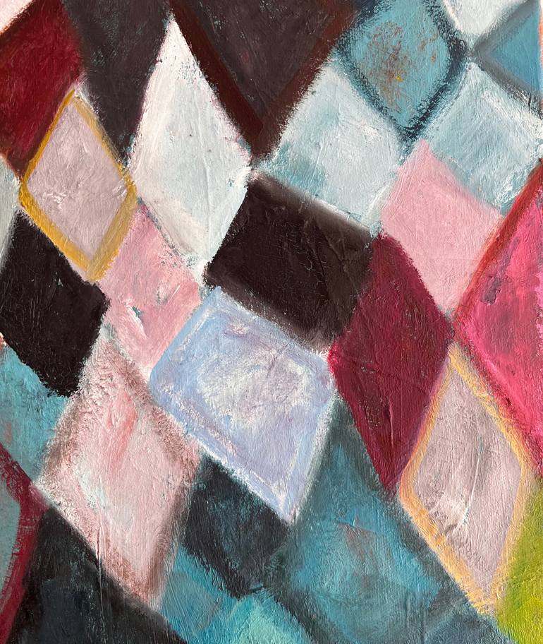 Original Abstract Expressionism Abstract Painting by Marous Artist