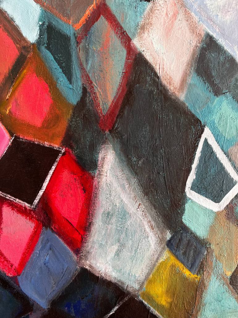 Original Abstract Expressionism Abstract Painting by Marous Artist