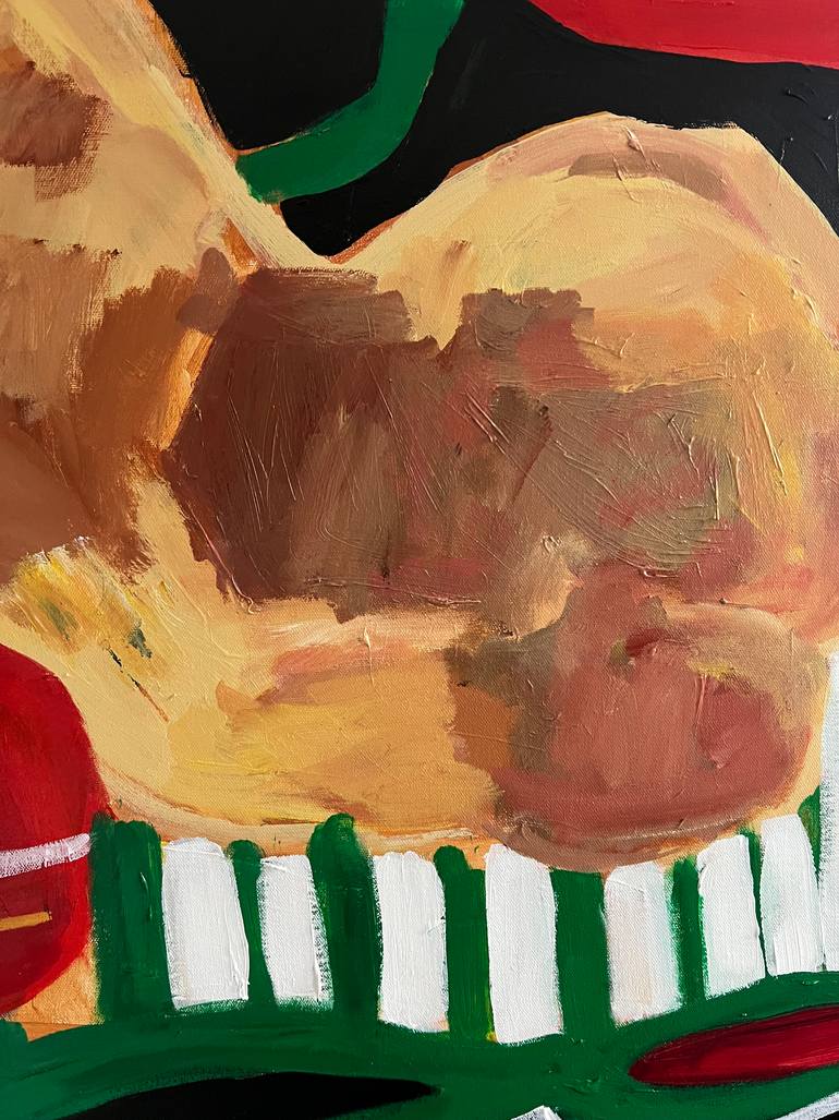 Original Expressionism Women Painting by Marous Artist