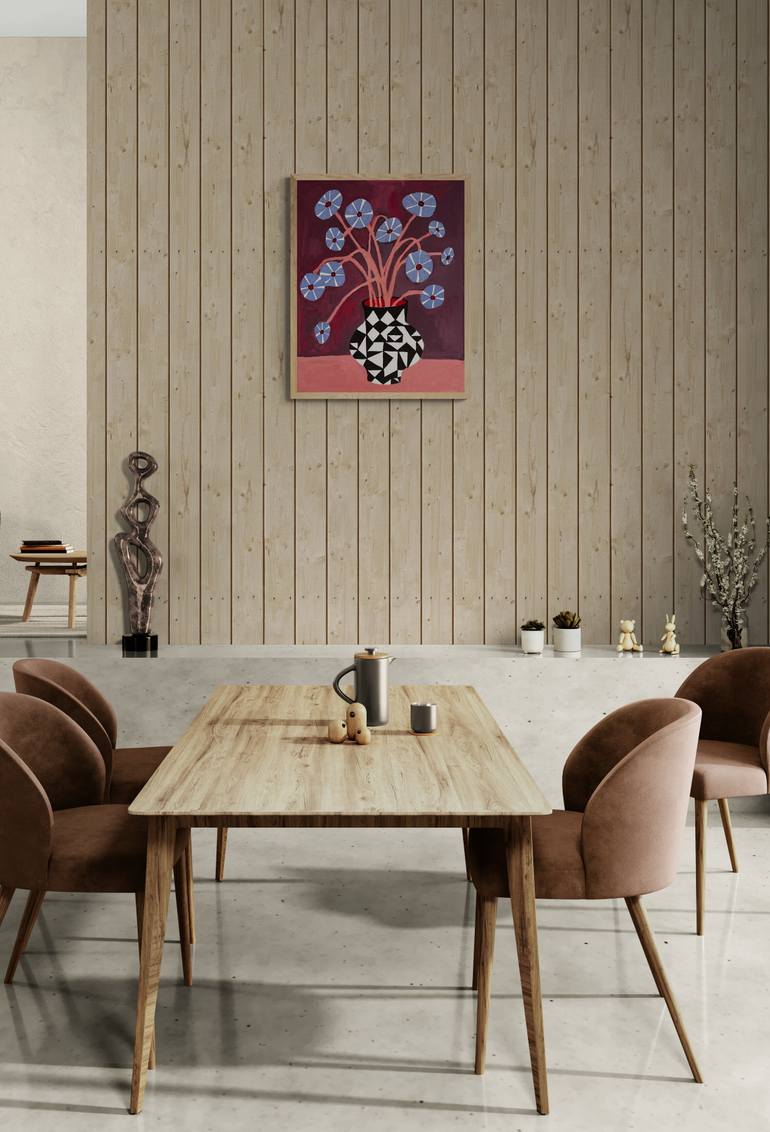 Original Modernism Abstract Painting by Marous Artist