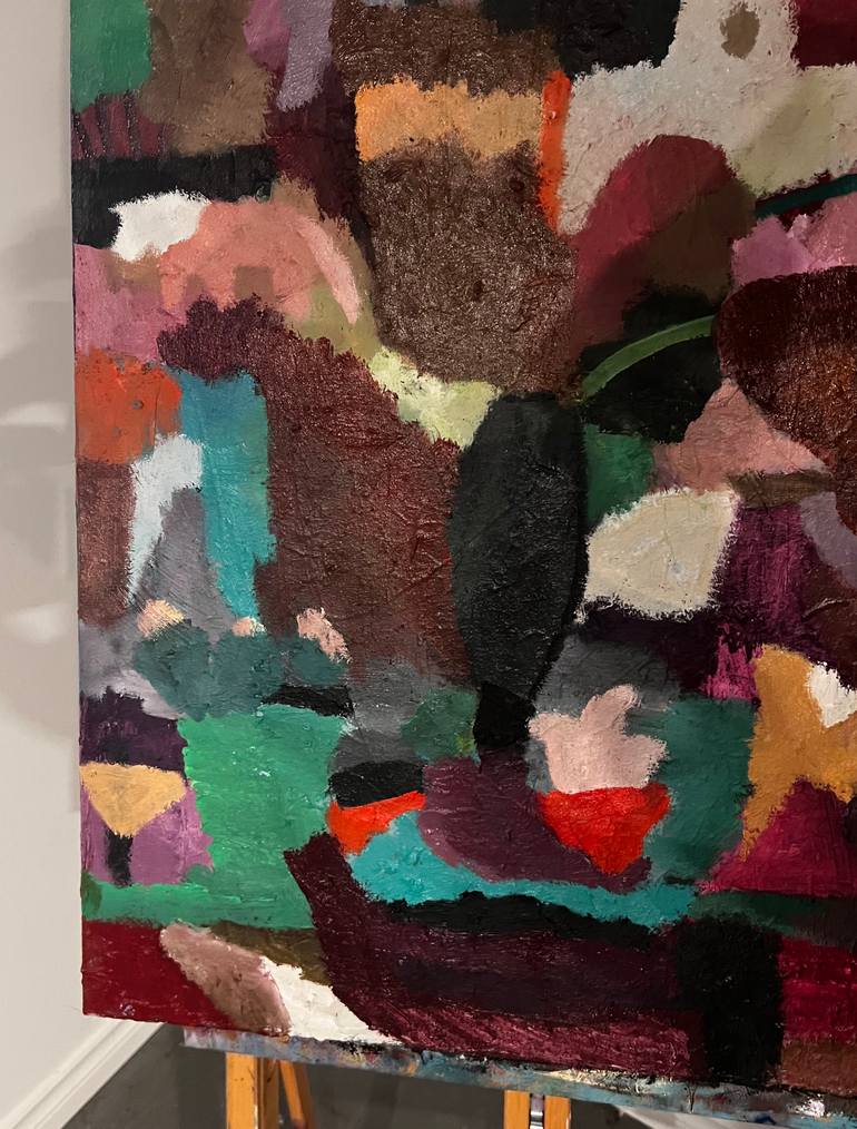 Original Abstract Expressionism Abstract Painting by Marous Artist