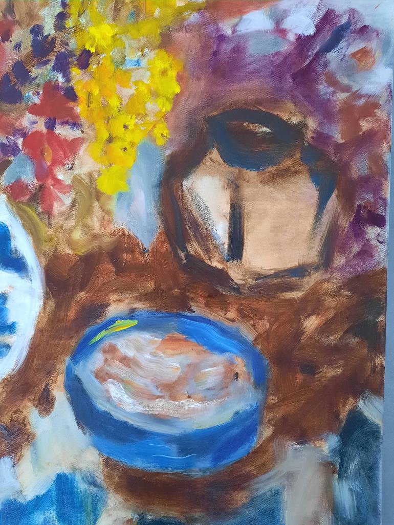 Original Conceptual Still Life Painting by Marous Artist
