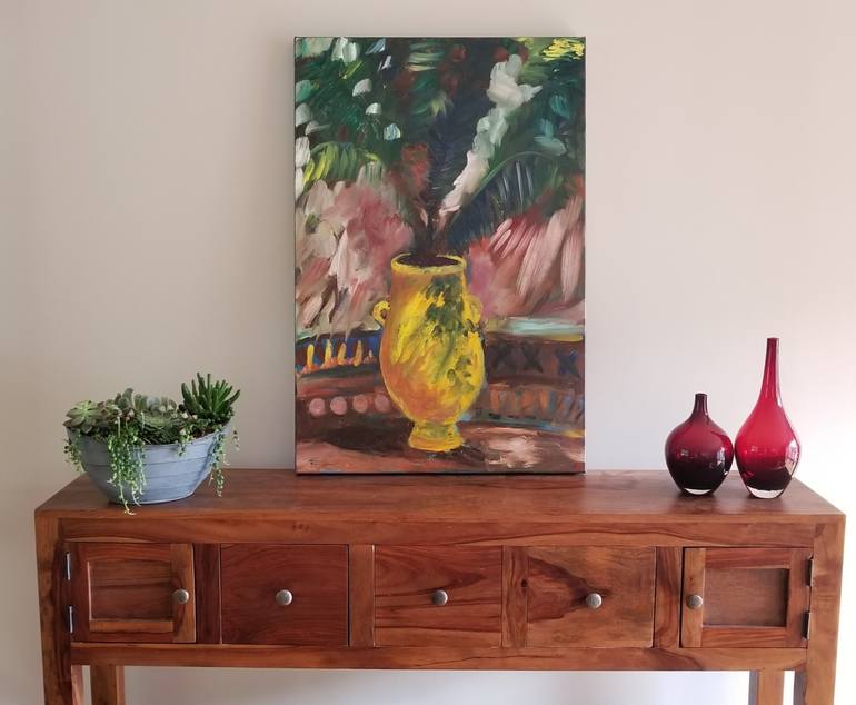 Original Expressionism Botanic Painting by Marous  Artist